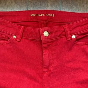 Michael Kora Red Jeans